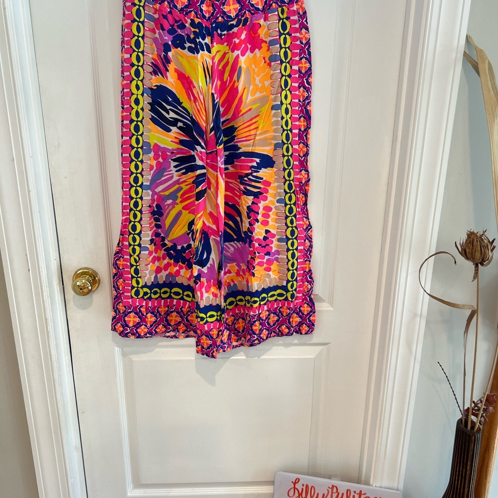 Vibrant Multicolor Lilly Pulitzer Crop Pants